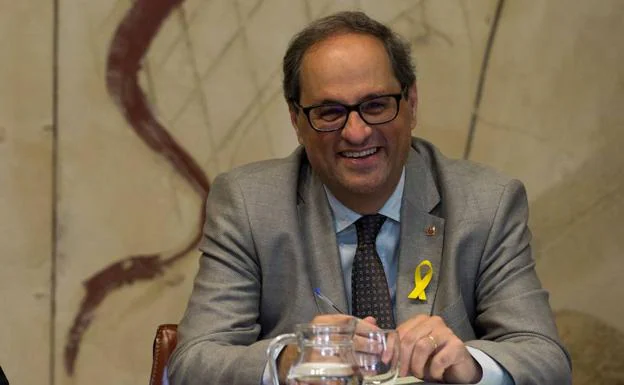 Torra amenaza a Sánchez con nuevos «momentos» como los de octubre de 2017