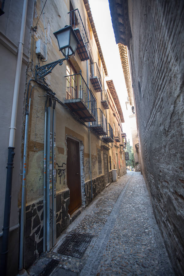 Edificio en ruinas de calle Santa Ana número 6.