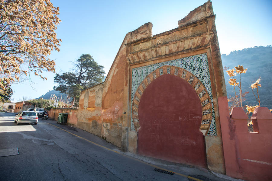 Número 4 de la calle Santo Sepulcro de Sacromonte, declarada ruina física inminente.