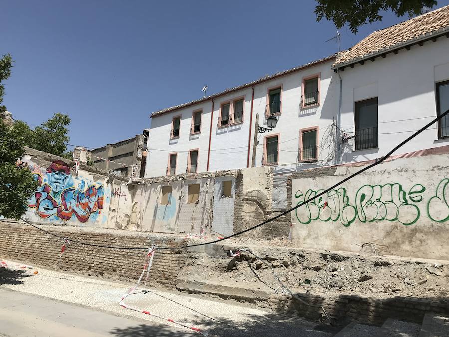 Inmueble en ruinas de Alamillos de San Cecilio número 6.