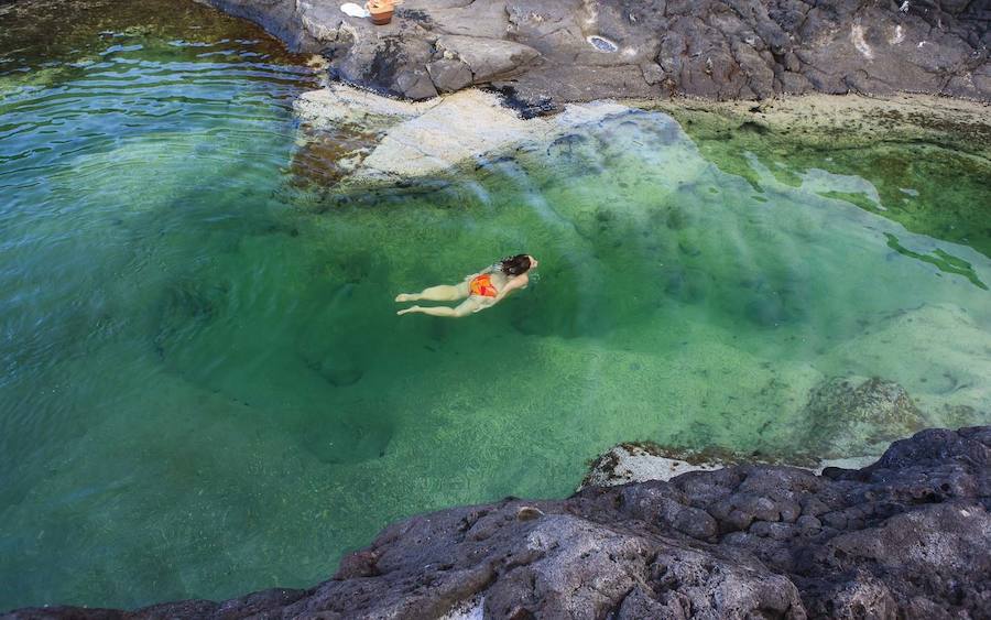 Los Charcones de Lanzarote.