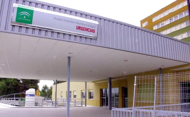 Zona de urgencias del hospital Neurotraumatológico de Jaén.
