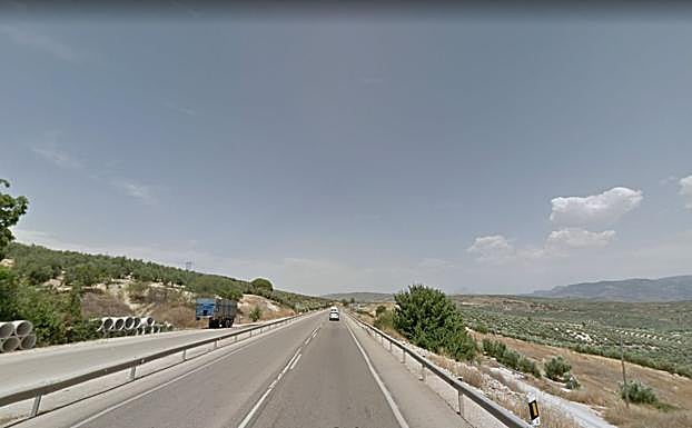 Carretera en la que se produjo el suceso.