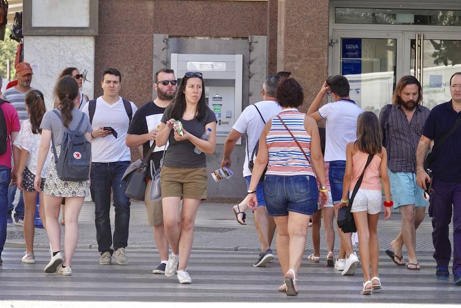 Primera jornada de esta semana en la que las temperaturas en la provincia están siendo asfixiantes