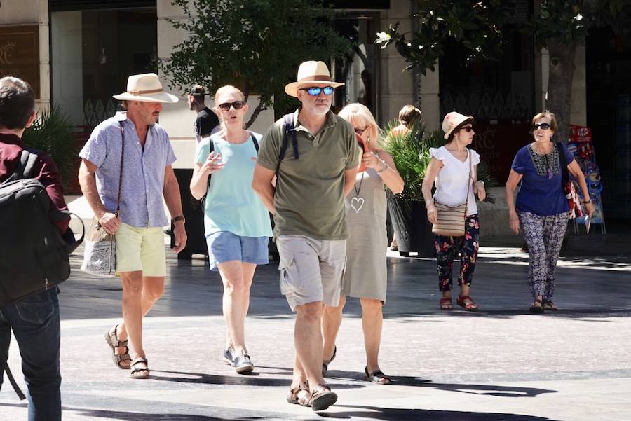 Primera jornada de esta semana en la que las temperaturas en la provincia están siendo asfixiantes