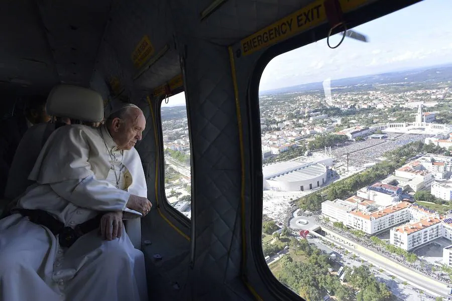 El Papa, en su «hábitat»