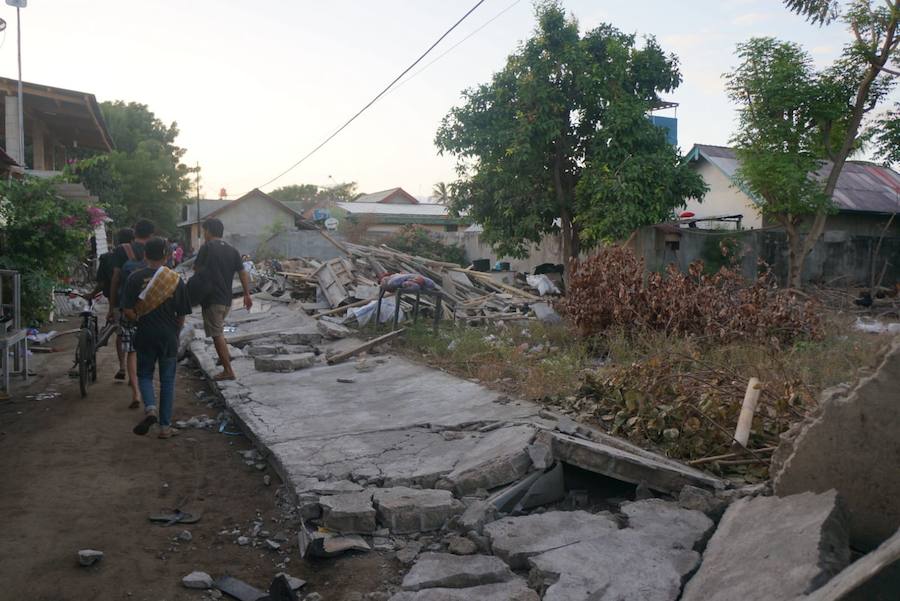 Un joven de Las Gabias vivió desde una isla de Indonesia el terremoto que asoló Lombokl y dejó un centenar de víctimas mortales