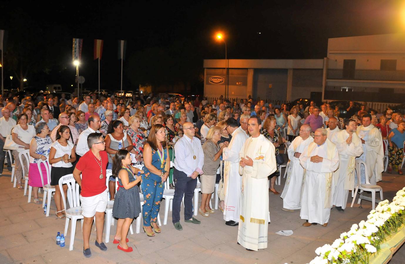 Cientos de vecinos participan en la celebración de las Fiestas del Jubileo en honor de la patrona