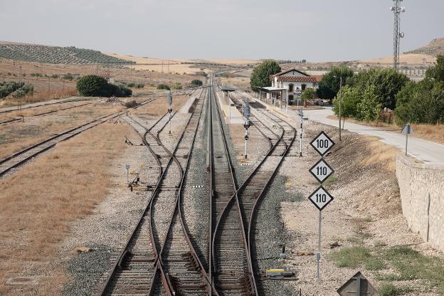 Estación de Moreda. 