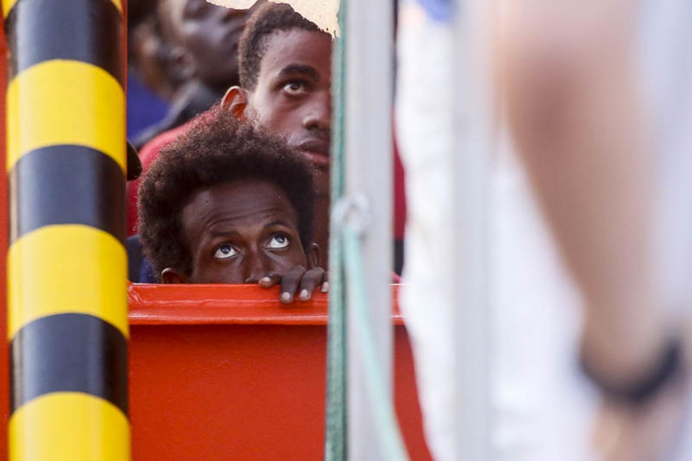 Entre ellos 50 mujeres y nueve niños de corta edad