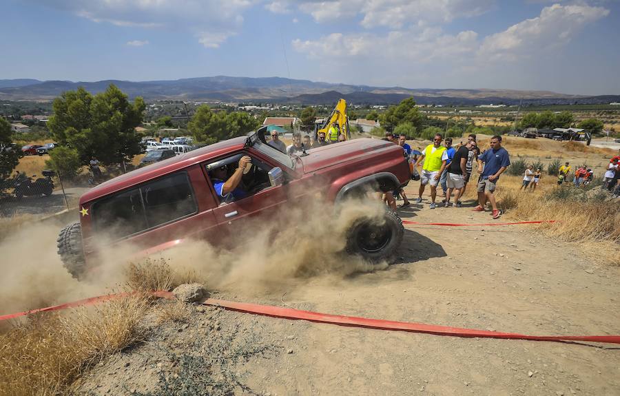Una de las actividades que preceden a las fiestas de San Ramón ha sido esta espectacular en la que los pilotos de los 4x4 han puesto a prueba sus vehículos