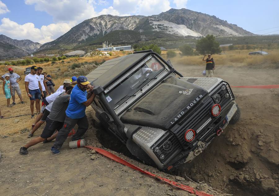 Una de las actividades que preceden a las fiestas de San Ramón ha sido esta espectacular en la que los pilotos de los 4x4 han puesto a prueba sus vehículos