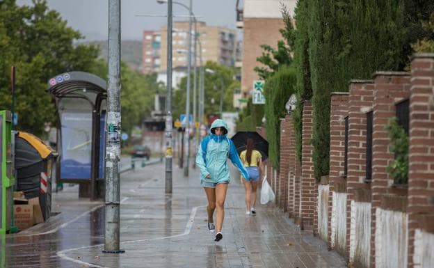 El aviso amarillo por lluvias se extiende este sábado a toda la provincia de Granada