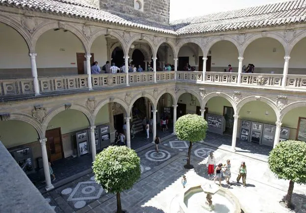 Ambiente del Palacio de Jabalquinto durante los cursos de verano, en una imagen de archivo.