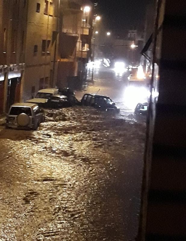 Atendidas una veintena de incidencias por las lluvias registradas esta noche en Beas de Segura