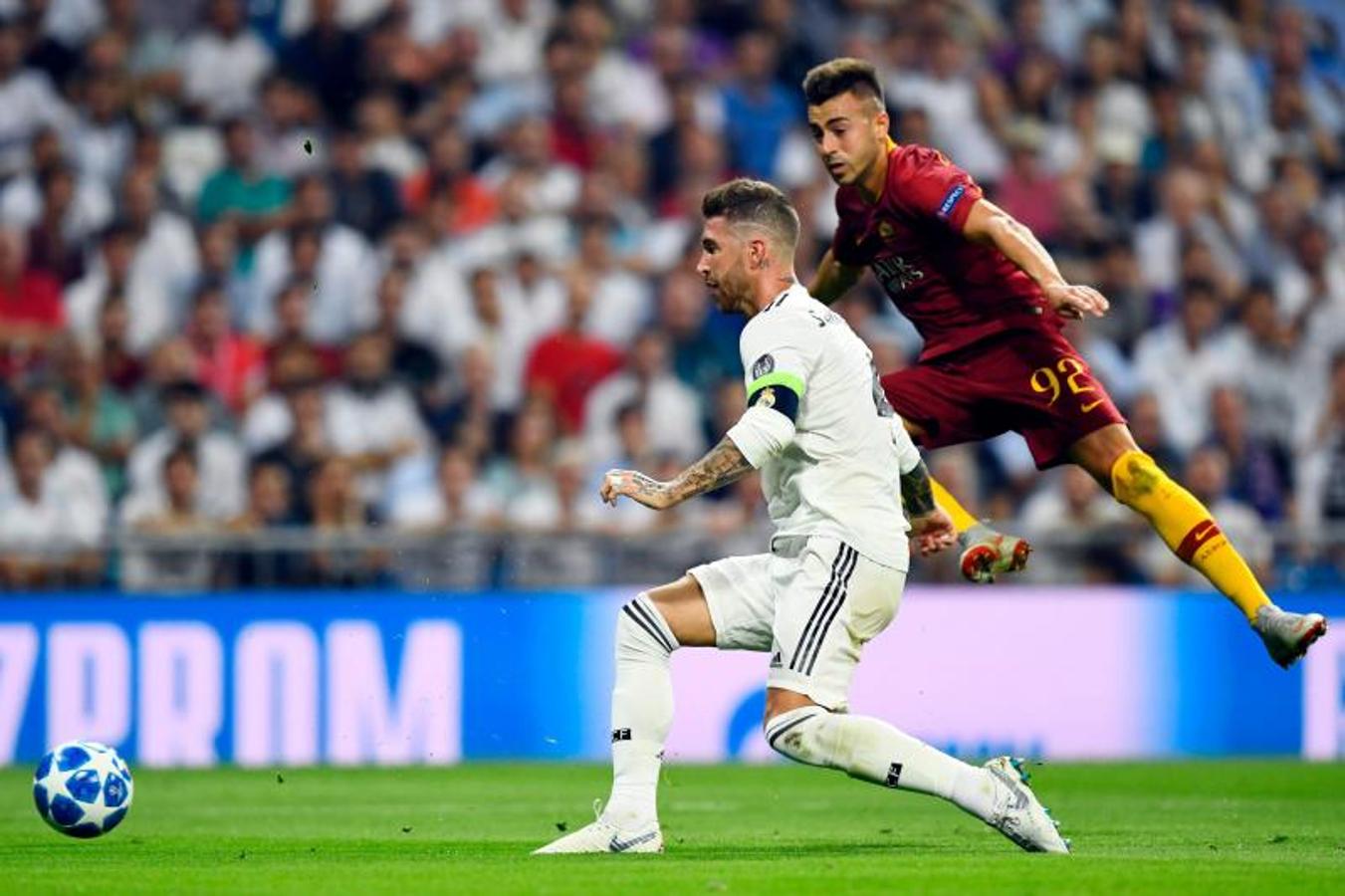 Fotos: El Real Madrid-Roma, en imágenes