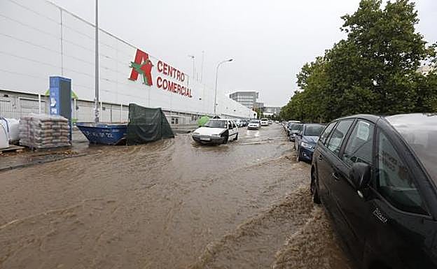 Las imágenes de la tromba de agua en Granada 