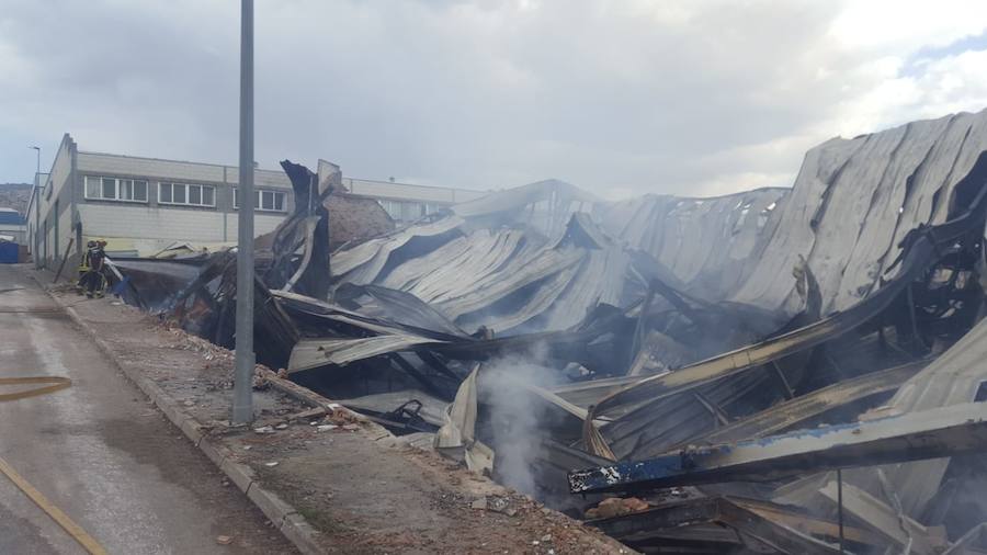 Por seguridad se ha tenido que proceder al derribo de los restos de la construcción