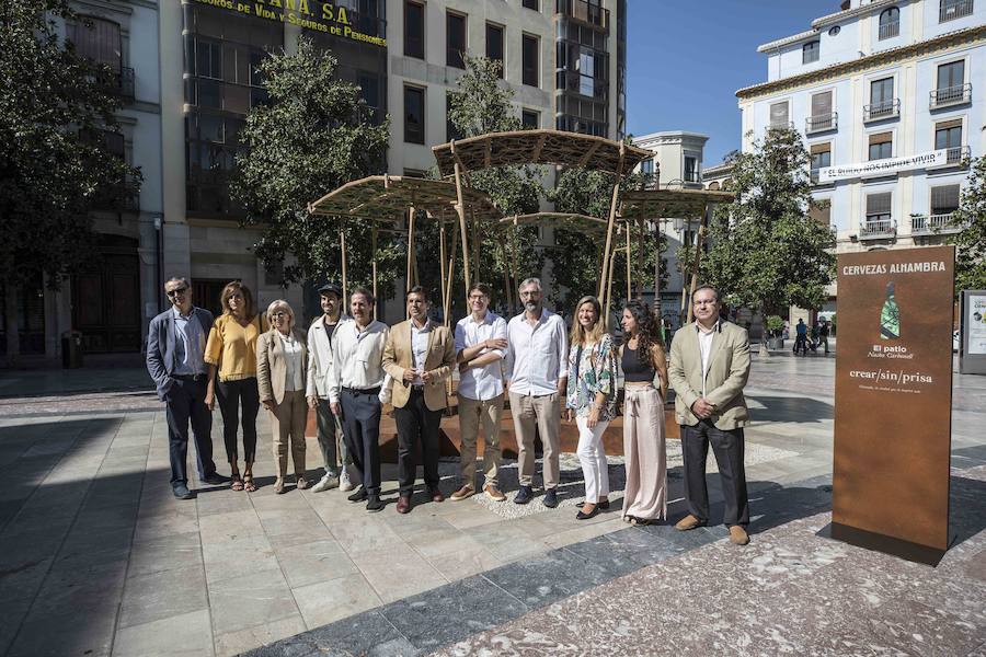 Hasta final de mes, la ciudad se convierte en una gran sala de exposición que acoge las obras de los artistas reunidos por Cervezas Alhambra