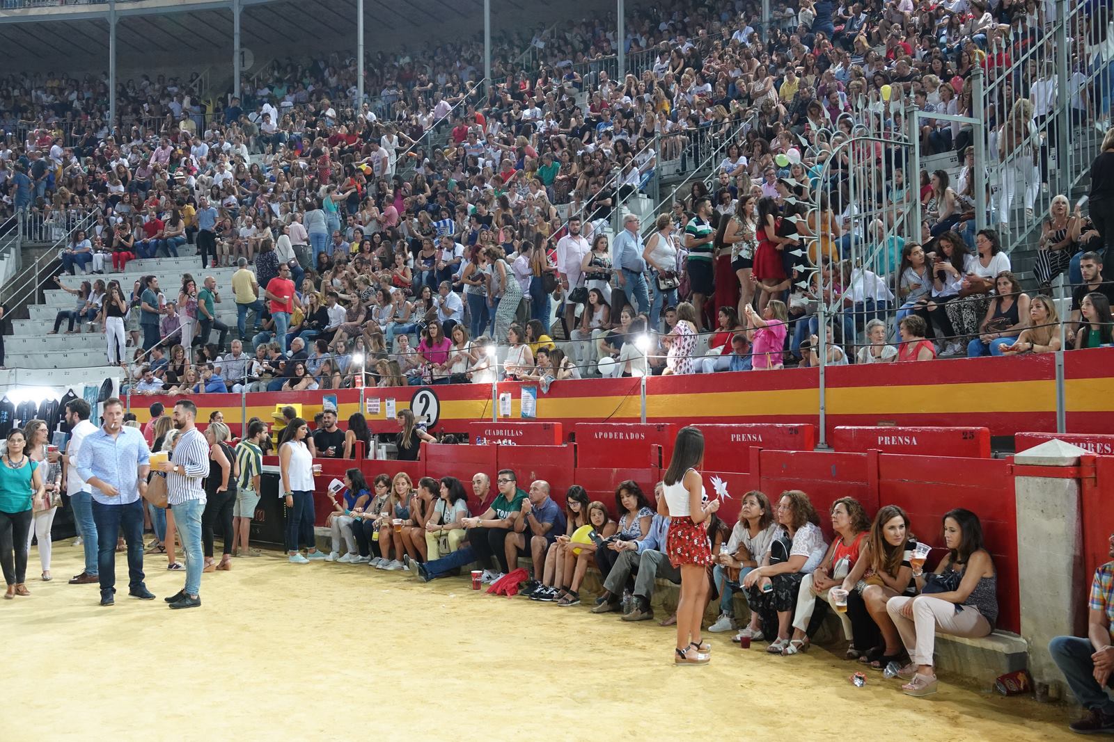 Promento Tour ha sido un éxito a su paso por la ciudad, lleno de nuevo en la Plaza de Toros.