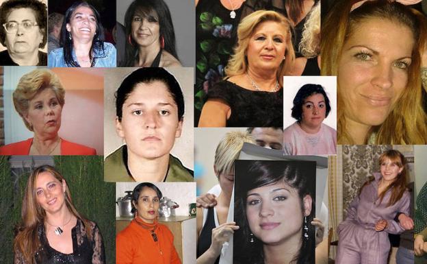 Todas las víctimas granadinas de las violencia de género