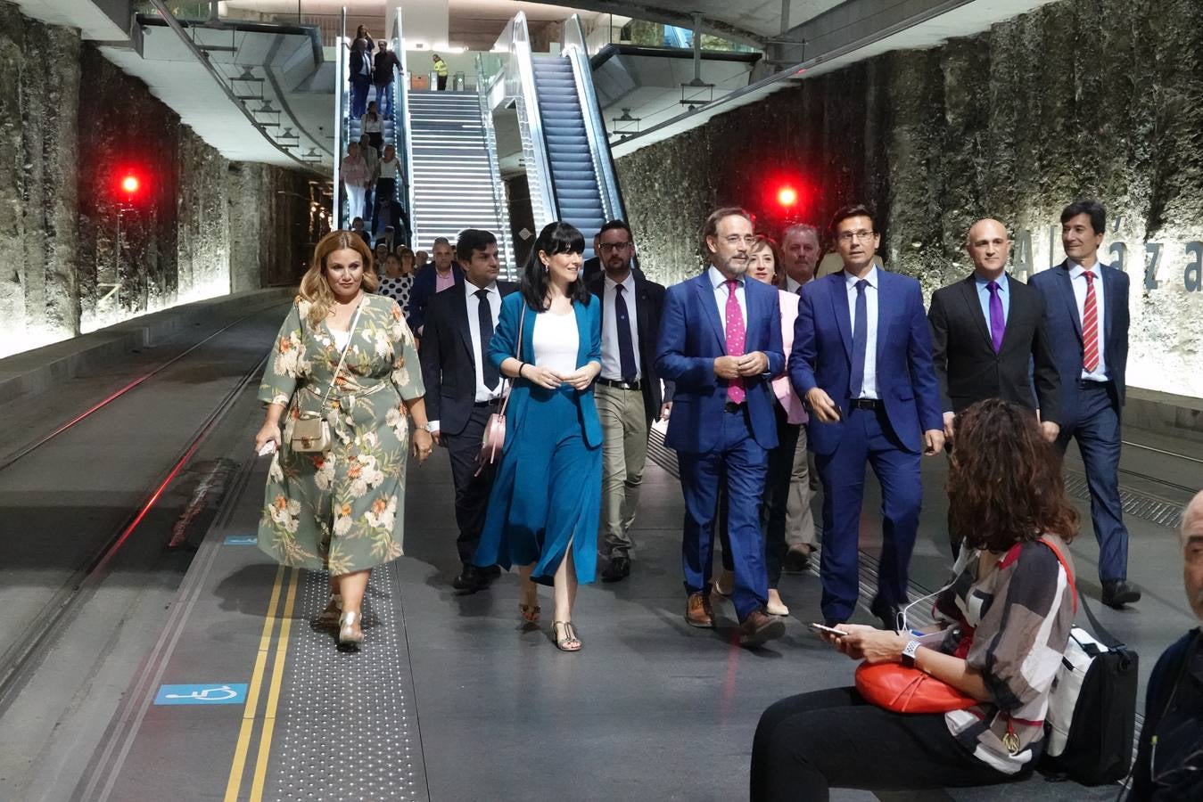 La sala de exposiciones situada en la estación del metro de Alcázar Genil alberga una nueva muestra 