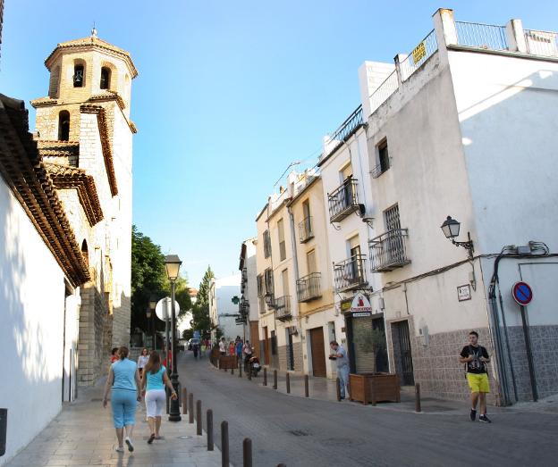 Iglesia de La Magdalena, en el casco histórico jienense.