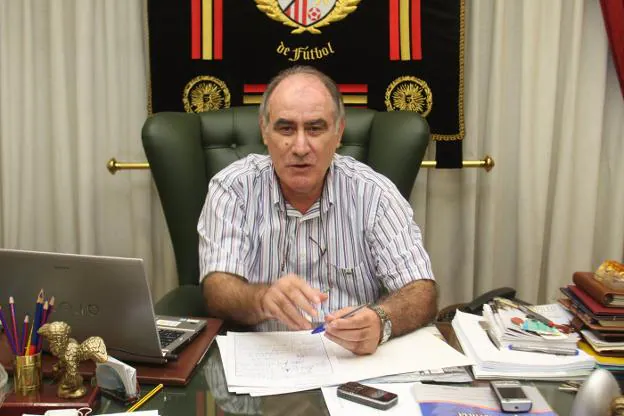 José Martín Doblado, delegado en Almería de la Real Federación Andaluza de Fútbol.