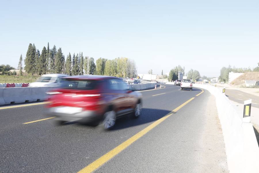 Se ha habilitado un gran desvío en la A-92G con dos carriles en cada sentido 