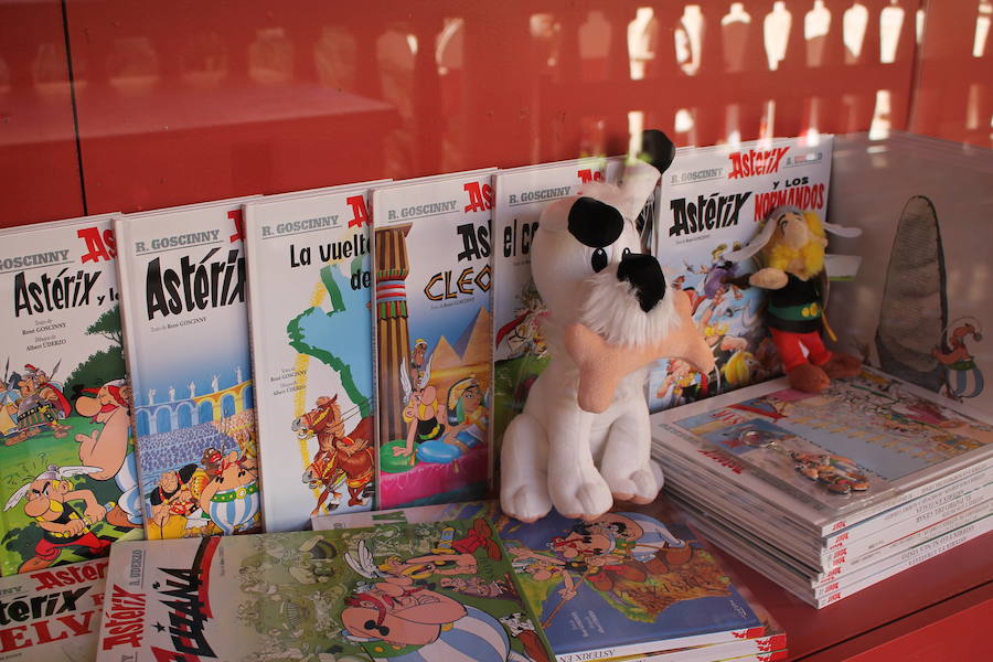 La exposición del cómic galo 'Astérix en Italia' muestra con 37 paneles el proceso de creación desde el día 3 al 31 de octubre de 8 a 22 horas