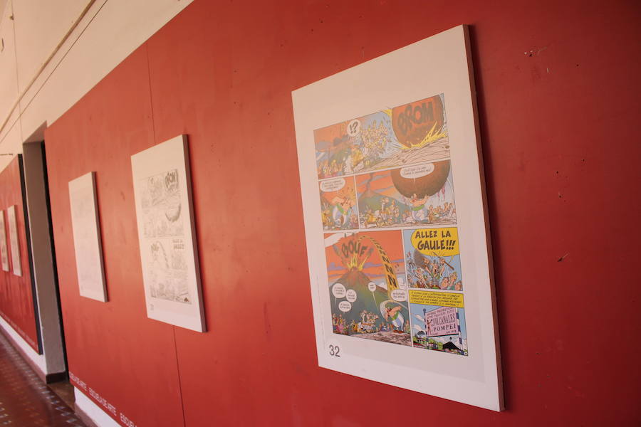 La exposición del cómic galo 'Astérix en Italia' muestra con 37 paneles el proceso de creación desde el día 3 al 31 de octubre de 8 a 22 horas