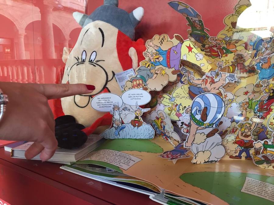 La exposición del cómic galo 'Astérix en Italia' muestra con 37 paneles el proceso de creación desde el día 3 al 31 de octubre de 8 a 22 horas