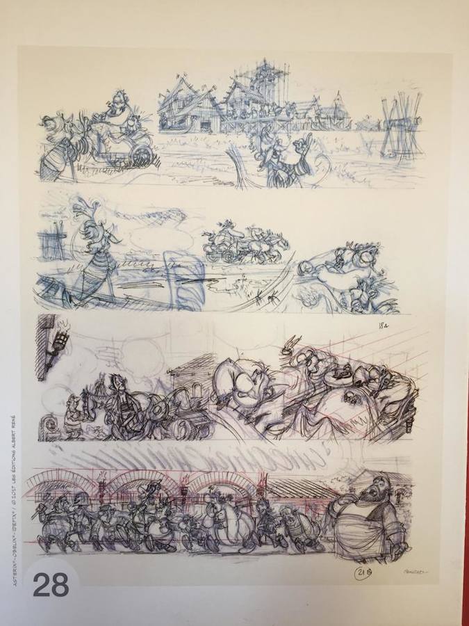La exposición del cómic galo 'Astérix en Italia' muestra con 37 paneles el proceso de creación desde el día 3 al 31 de octubre de 8 a 22 horas
