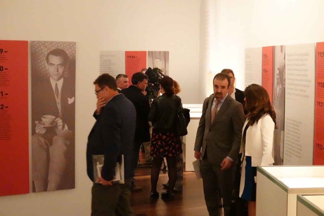 Inaugurada la nueva exposición del Centro Lorca, titulada 'Desde el Centro: Federico García Lorca y Granada'