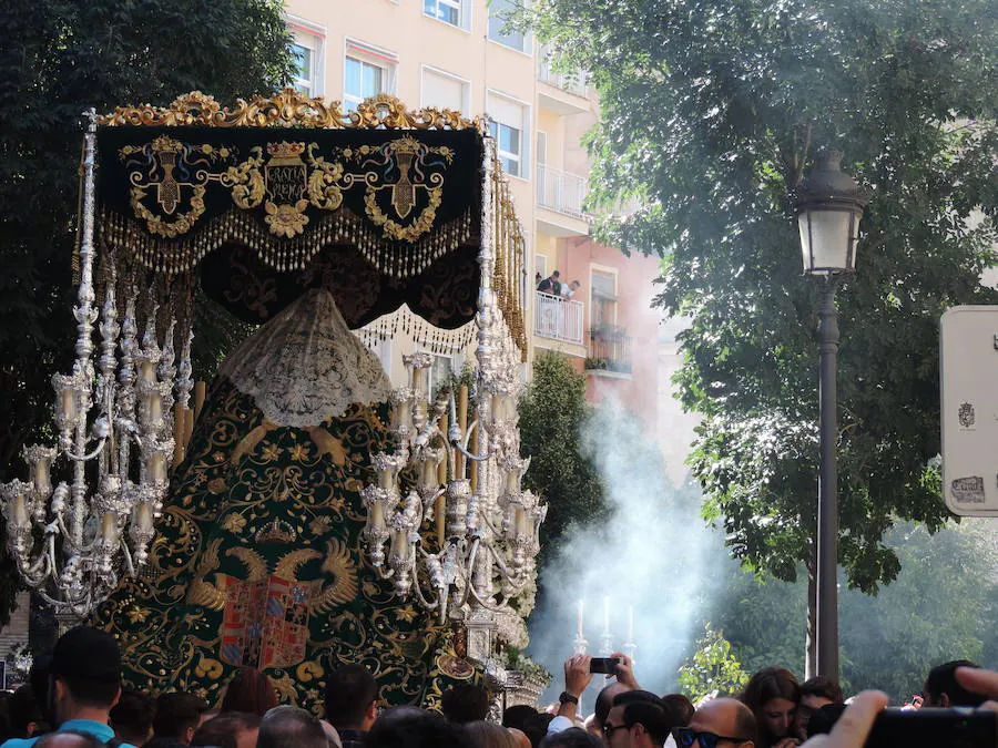 La dolorosa ha sido trasladada esta mañana desde Santa Ana