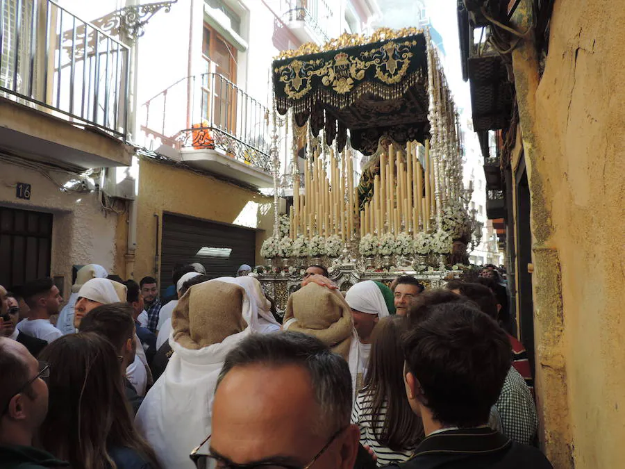 La dolorosa ha sido trasladada esta mañana desde Santa Ana