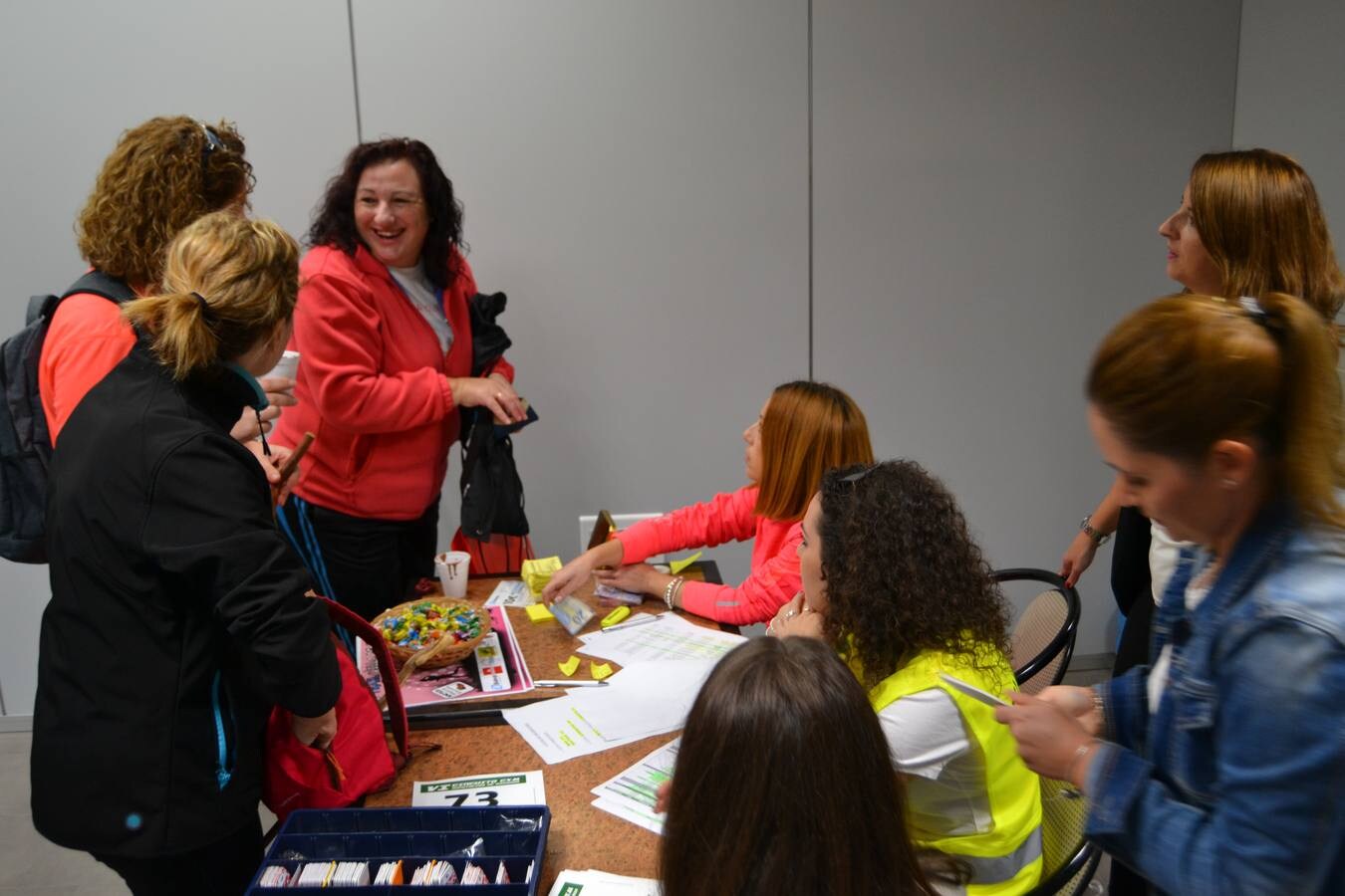 En torno a 120 personas, entre corredores de la trail, minitrail y ruta senderista participaron en la mañana del domingo en esta prueba que estuvo marcada por la intensa lluvia