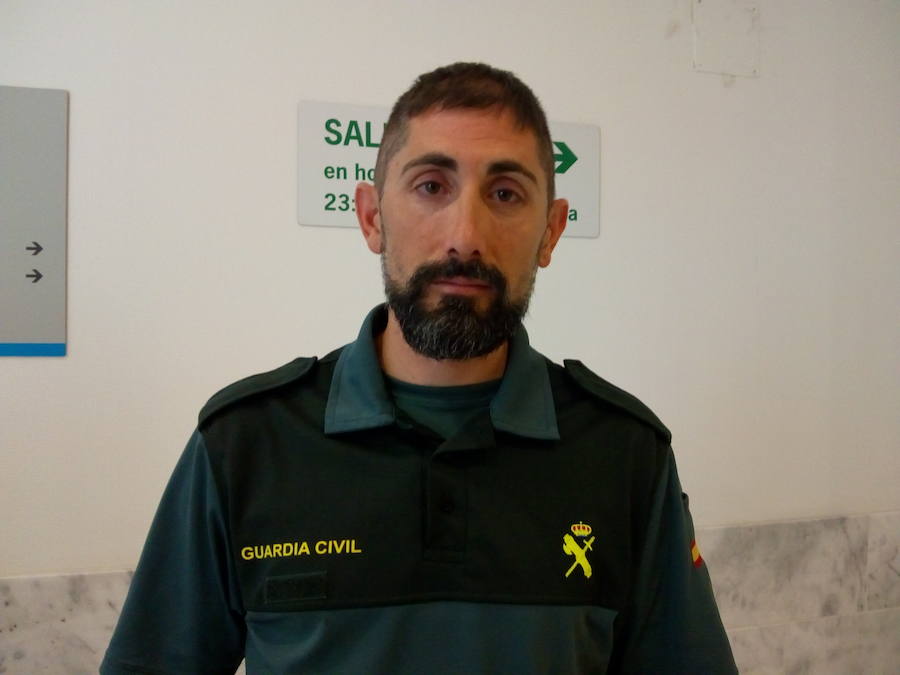 El agente Germán García era uno de los mejores amigos del fallecido. 