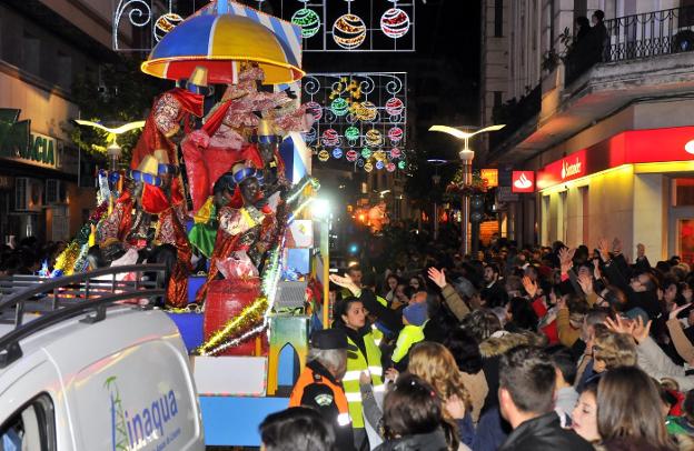 Cabalgata de Reyes Magos de este año 2018.