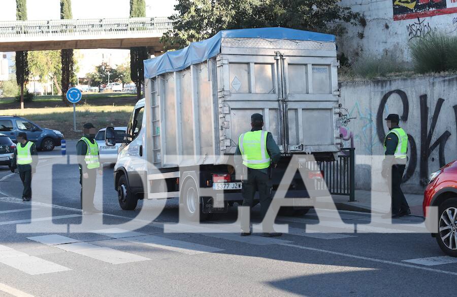 El arresto se ha llevado a cabo en una rotonda próxima al Serrallo tras una búsqueda de cinco horas