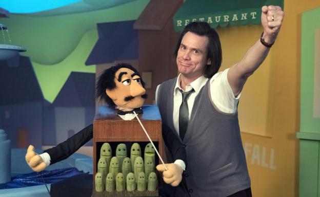 Jim Carrey como 'El señor Pickles'.