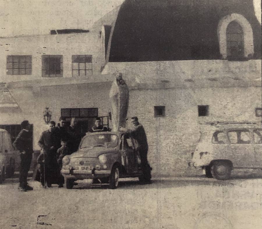 La imagen subió al Veleta en el seiscientos de Carlos Olmedo