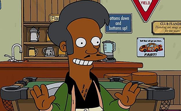 Apu lleva treinta temporadas regentando El Badulaque.