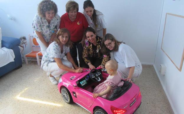 Pídeme la Luna cumple en Jaén el sueño de la pequeña Ángela