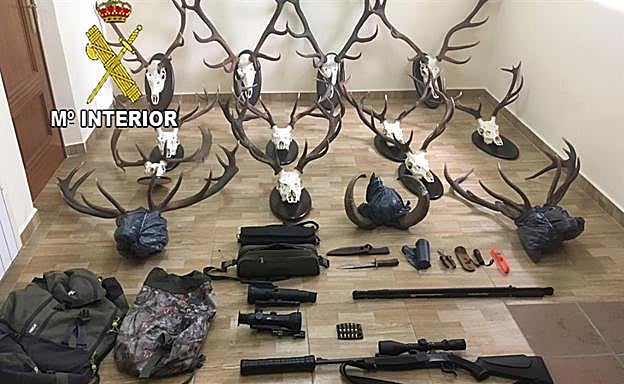 La Guardia Civil investiga a tres vecinos de Montizón por prácticas de furtivismo