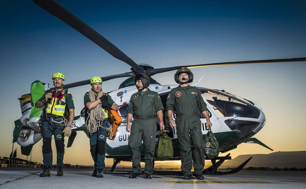 Sereim y unidad de Helicópteros han permitido que los rescates sean más rápidos y eficaces.