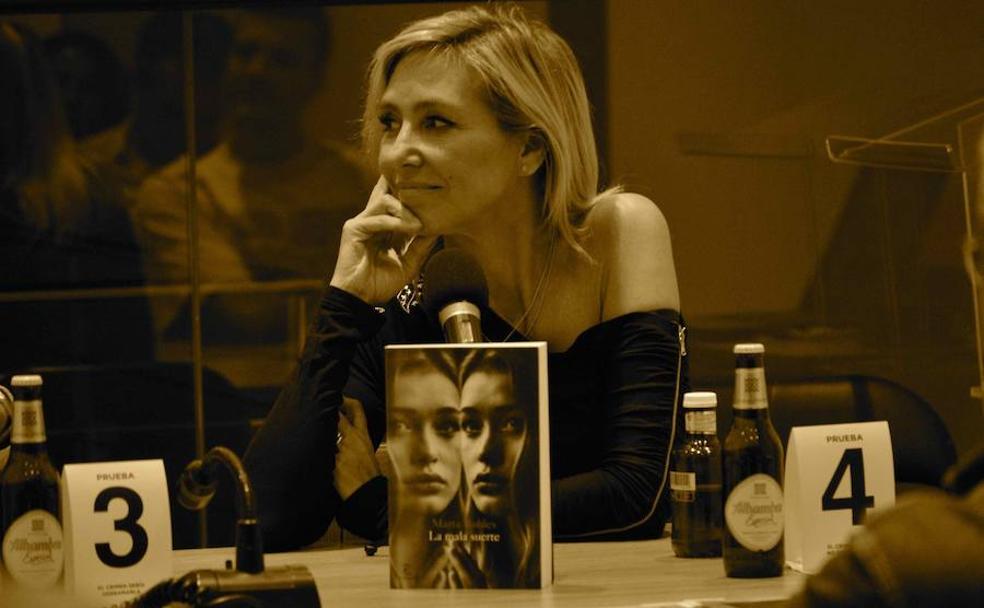 Marta Robles, en la última edición de Granada Noir. 