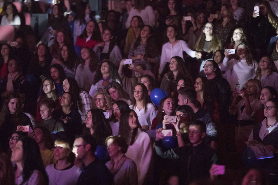 El gallego arrastró a una importante legión de fans hasta el Palacio de Congresos de la capital 