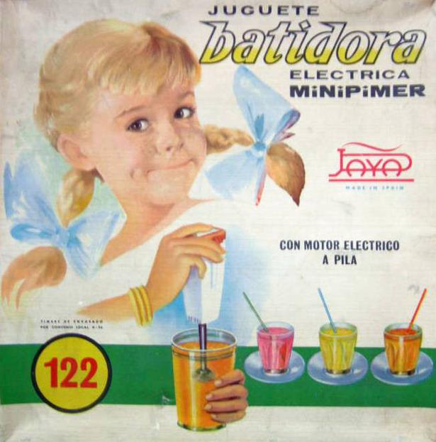 Minipimer de juguete. 