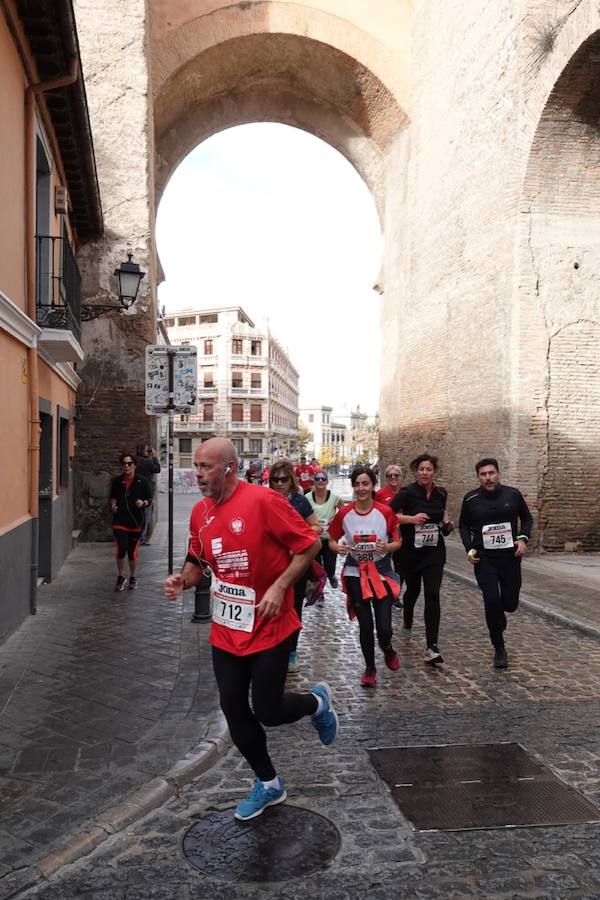 La tímida lluvia con la que se abrió la mañana dejó paso luego a un sol confortable para los más de 1.100 participantes